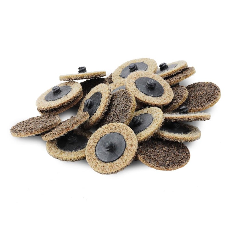 BHA Surface Conditioning Quick Change Discs, 2" Tan (Coarse) Prep Pad - 25 Pack - Image 1